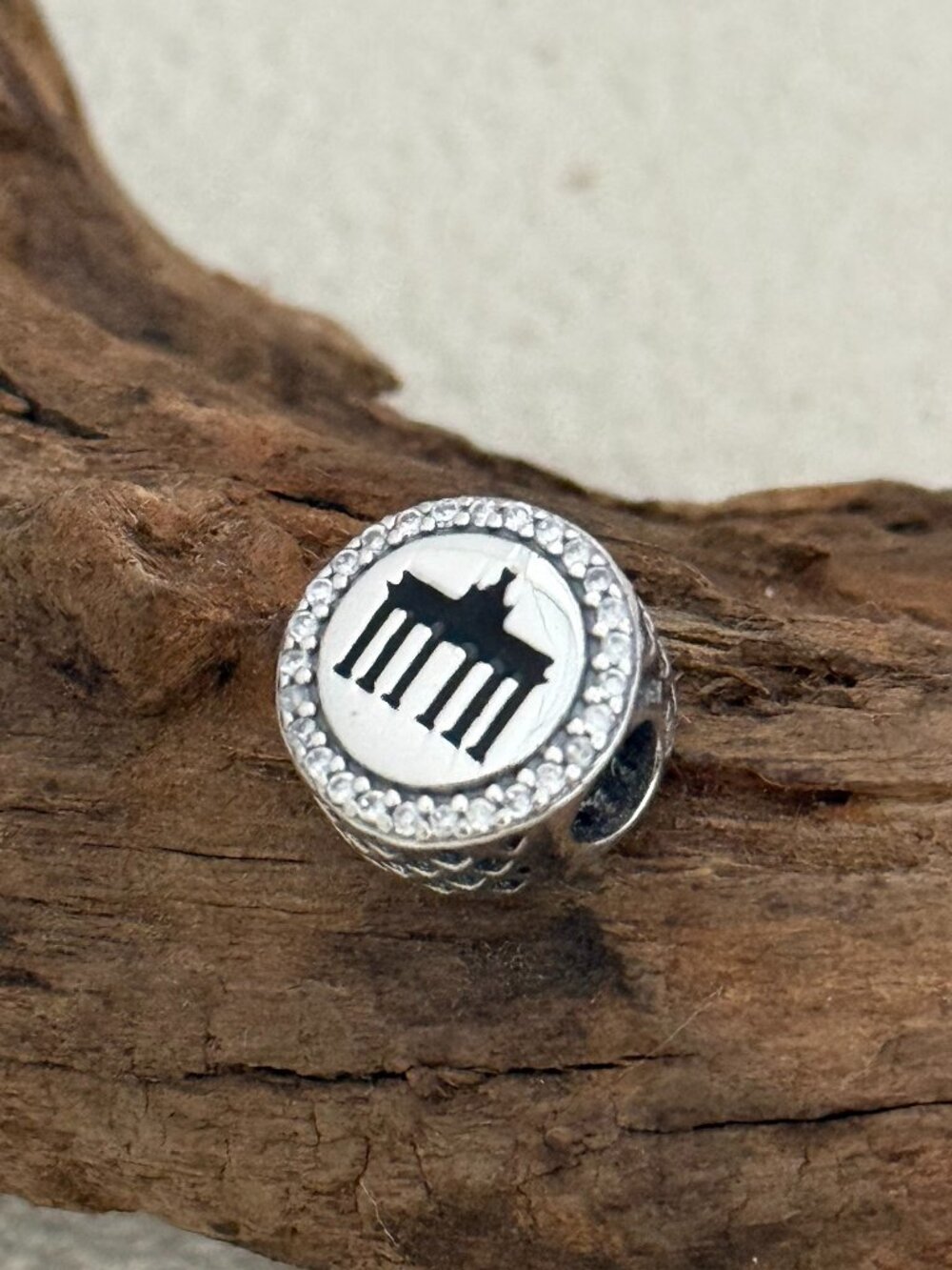 Pandora Berlin Brandenburg Gate Charm S925 Silver Jewelry
